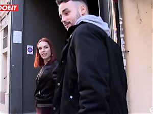 Spanish pornstar entices random fellow into romp on cam