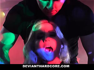 DeviantHardcore - super hot huge-boobed blonde Gets dominated